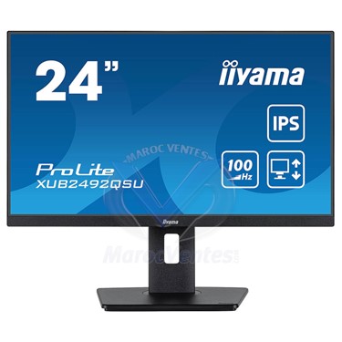 ProLite MONITEUR 24 pouces ( 60.5cm ) QHD DisplayPort/HDMI