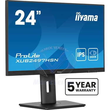 MONITEUR 24 pouces PROLITE DisplayPort/HDMI/USB-C