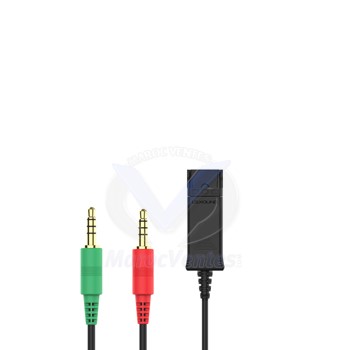 Cordon Jack 3.5mm Standard Double Pin Pour PC