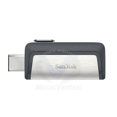 SANDISK CLÉ USB 3.1 TYPE-C À DOUBLE CONNECTIQUE SANDISK ULTRA 32 GO