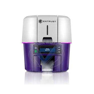 IMPRIMANTE ENTRUST SIGMA DS1 SIMPLEX+ ruban 500 faces+ 500 cartes PVc