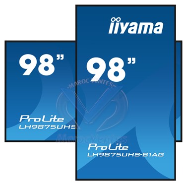 Moniteur professionnel pour l'affichage dynamique 98" IIYAMA PROLITE