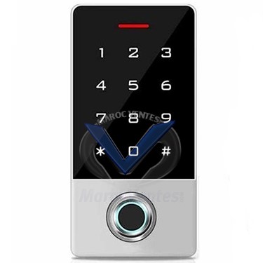 Controle D'Accès WIFI clavier Tactile PVC: Empreinte+RFID+CODE+TUYA