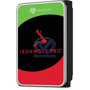 Disque Dur Interne 3.5" IronWolf Pro 4 To pour NAS 7200 tr/min