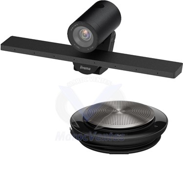 Pack  Système de visioconférence Sans Fils 4K Meet Anywhere IIYAMA CAM10PRO-MA1 + UC SPK01L