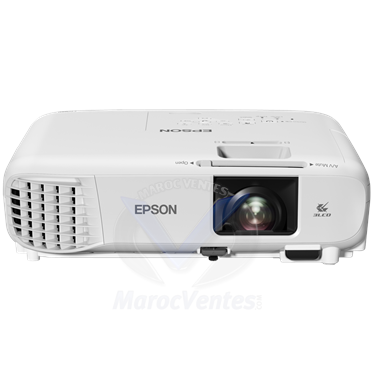 VIDEO PROJECTEUR EPSON EB-W49 WXGA,3800Lum,1280x800,WiFi en option