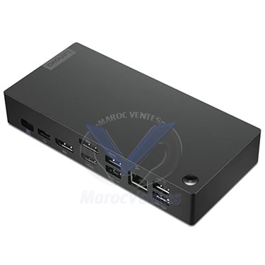 Station d'accueil LENOVO Universal USB-C Dock  (Windows uniquement)