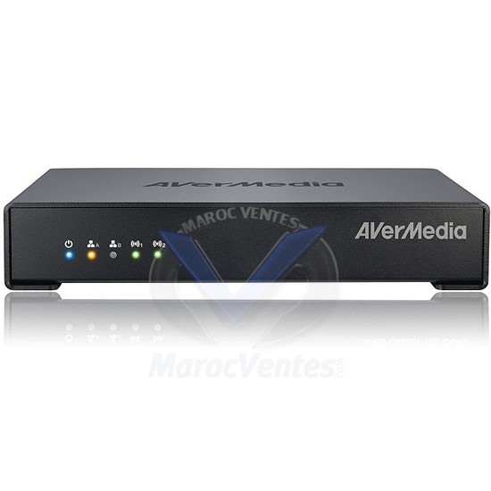 AVerCaster HD Duet Plus ENCODEUR DE STREAMING VIDEO HD SUR IP / INTERNET F239+