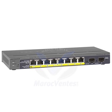 Switch Gigabit 8 ports 10/100/1000 Mbps PoE