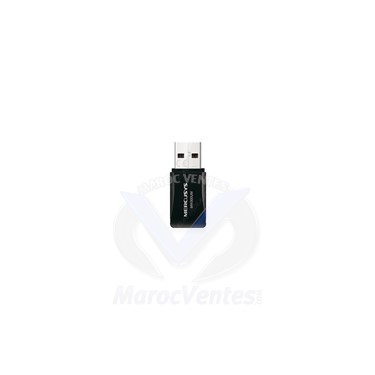 Adaptateur Wifi 300 Mbps Mini USB sans fil N300 de Mercusys